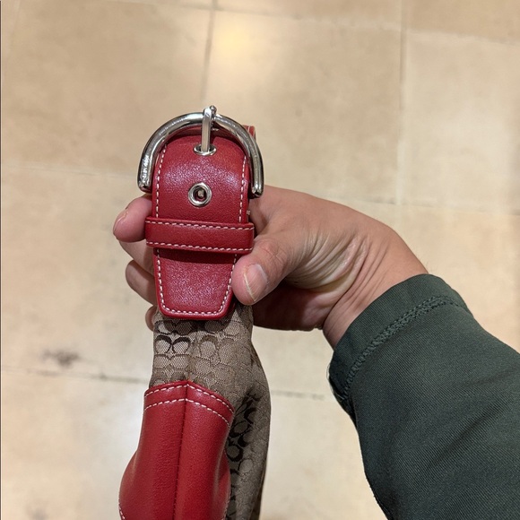 Vintage Y2K Coach Mini Signature Hobo Bag - Picture 11 of 12